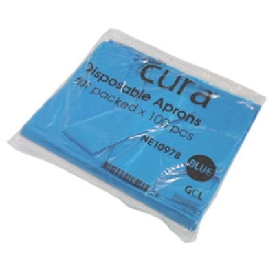 Disposable Polythene Aprons Flat Pack -10 x 100