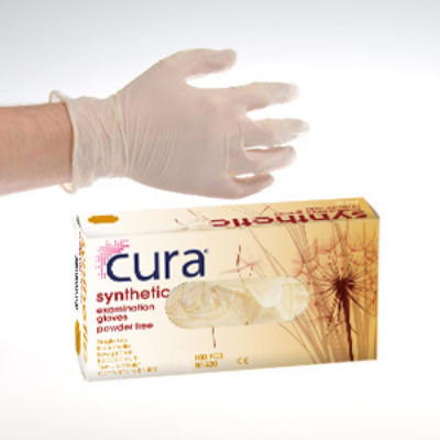 Cura Premium Synthetic Vinyl P/Free Gloves – 10 x 100