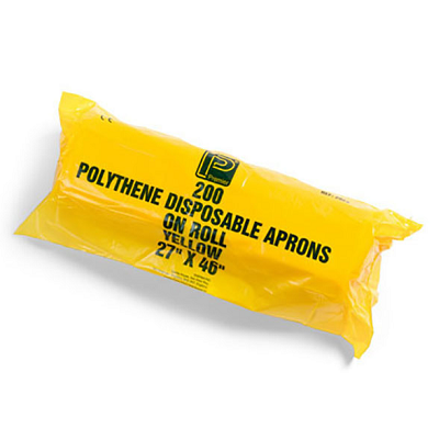 Disposable Polythene Aprons On Roll